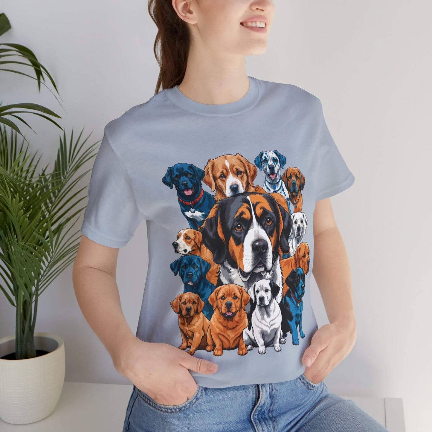 Dog Lovers - Unisex Jersey Short Sleeve Tee