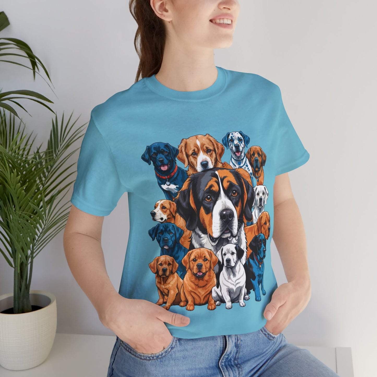 Dog Lovers - Unisex Jersey Short Sleeve Tee