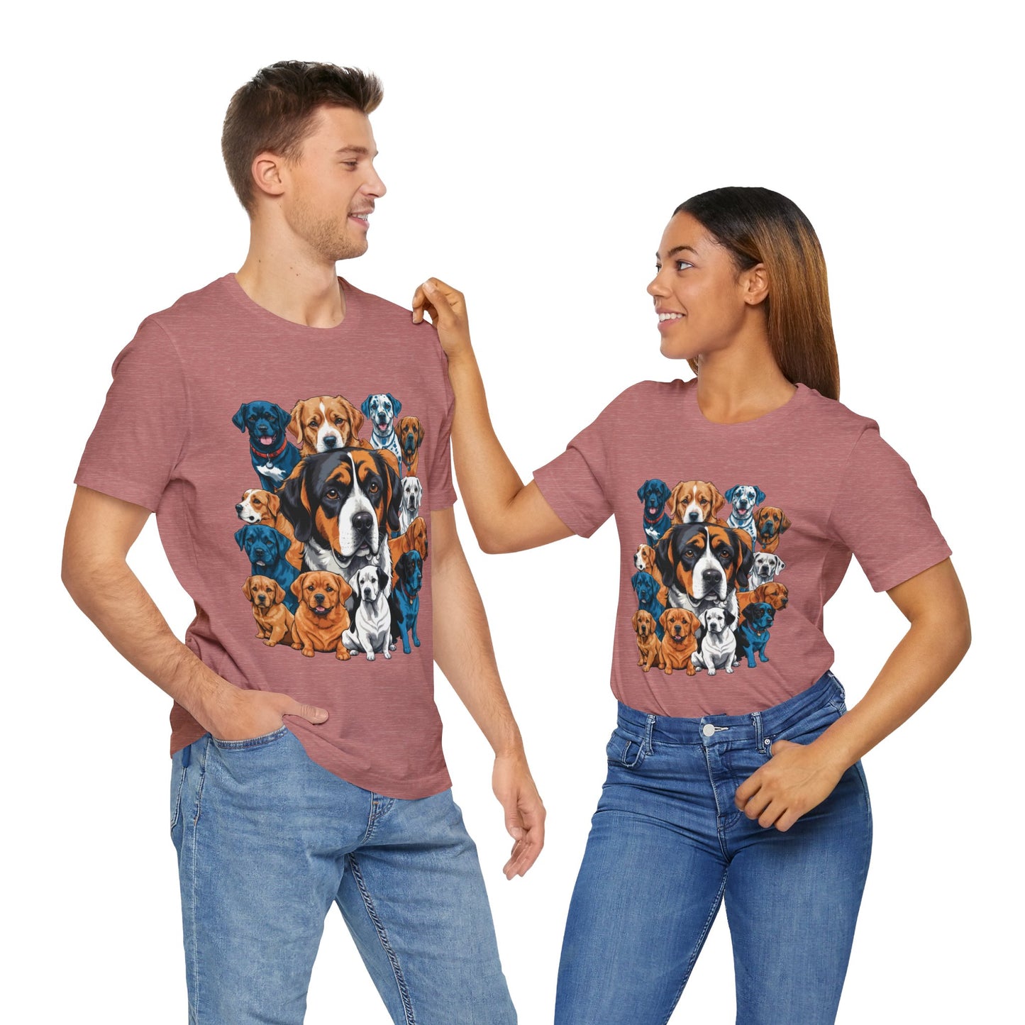 Dog Lovers - Unisex Jersey Short Sleeve Tee