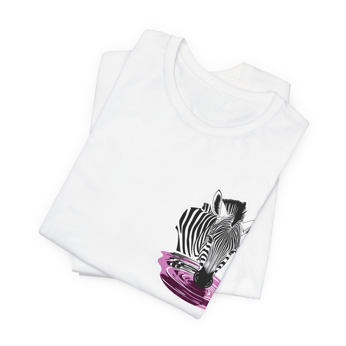 Zebra Safari - Unisex Jersey Short Sleeve Tee