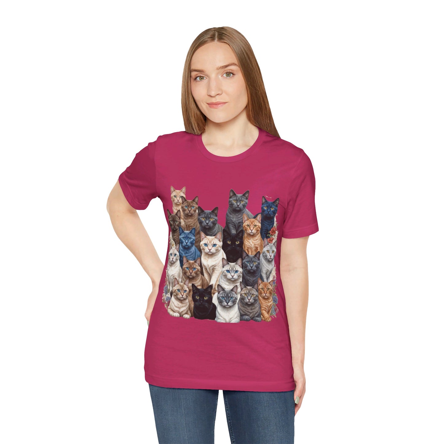 Whiskers - Unisex Jersey Short Sleeve Tee