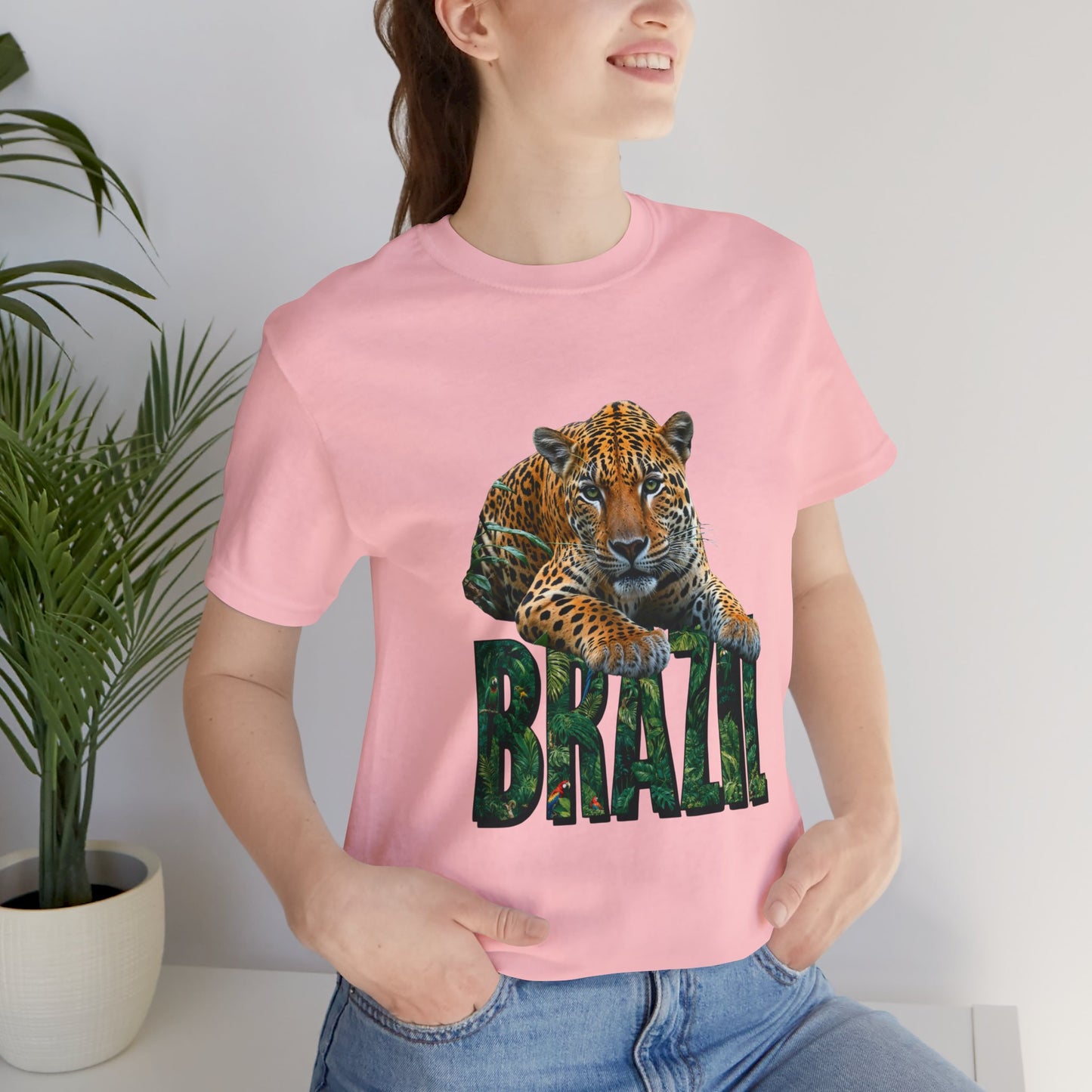 Brazil - Unisex Jersey Short Sleeve Tee