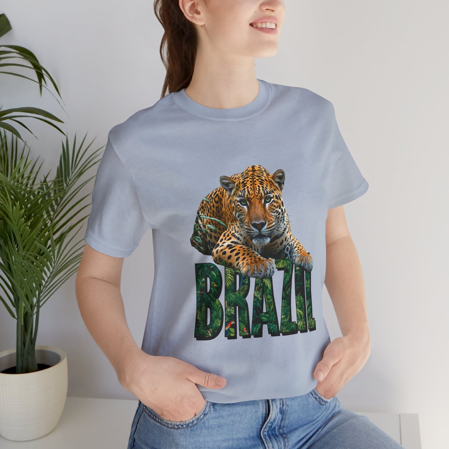 Brazil - Unisex Jersey Short Sleeve Tee