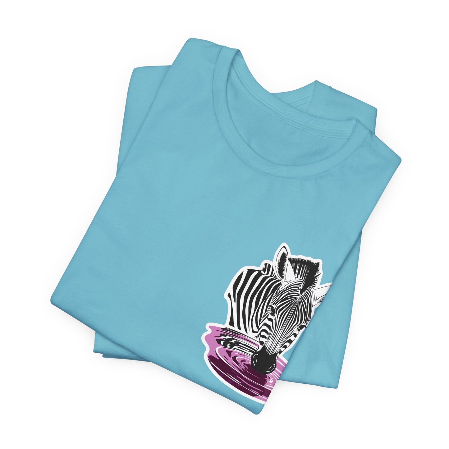 Zebra Safari - Unisex Jersey Short Sleeve Tee