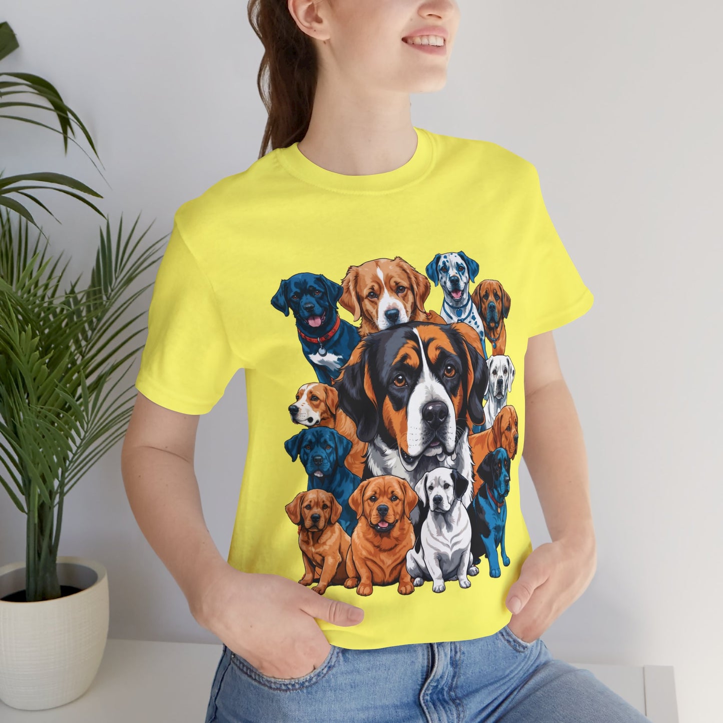 Dog Lovers - Unisex Jersey Short Sleeve Tee