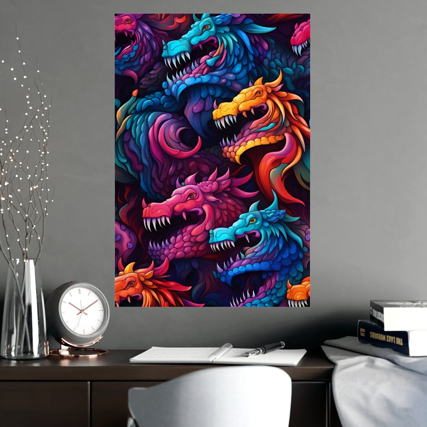 Dragon Symphony - Vertical Matte Posters