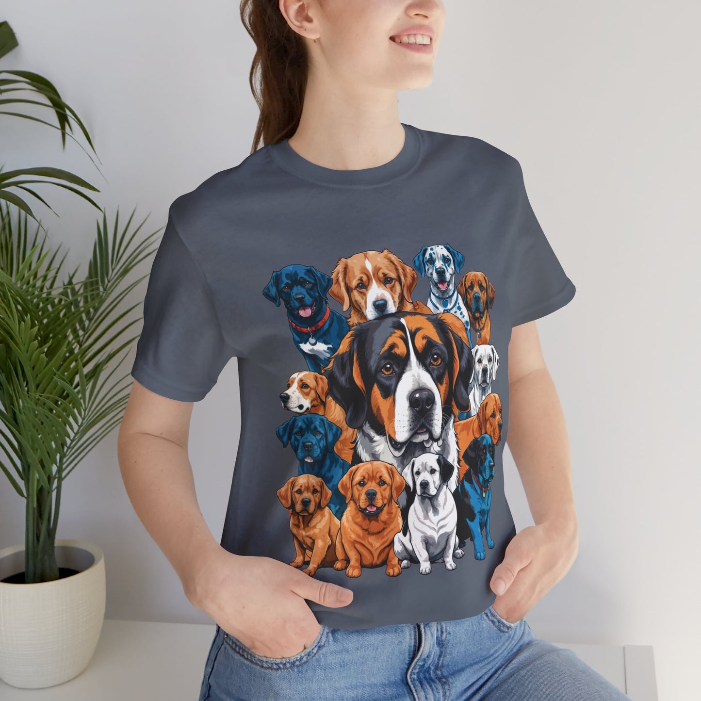 Dog Lovers - Unisex Jersey Short Sleeve Tee