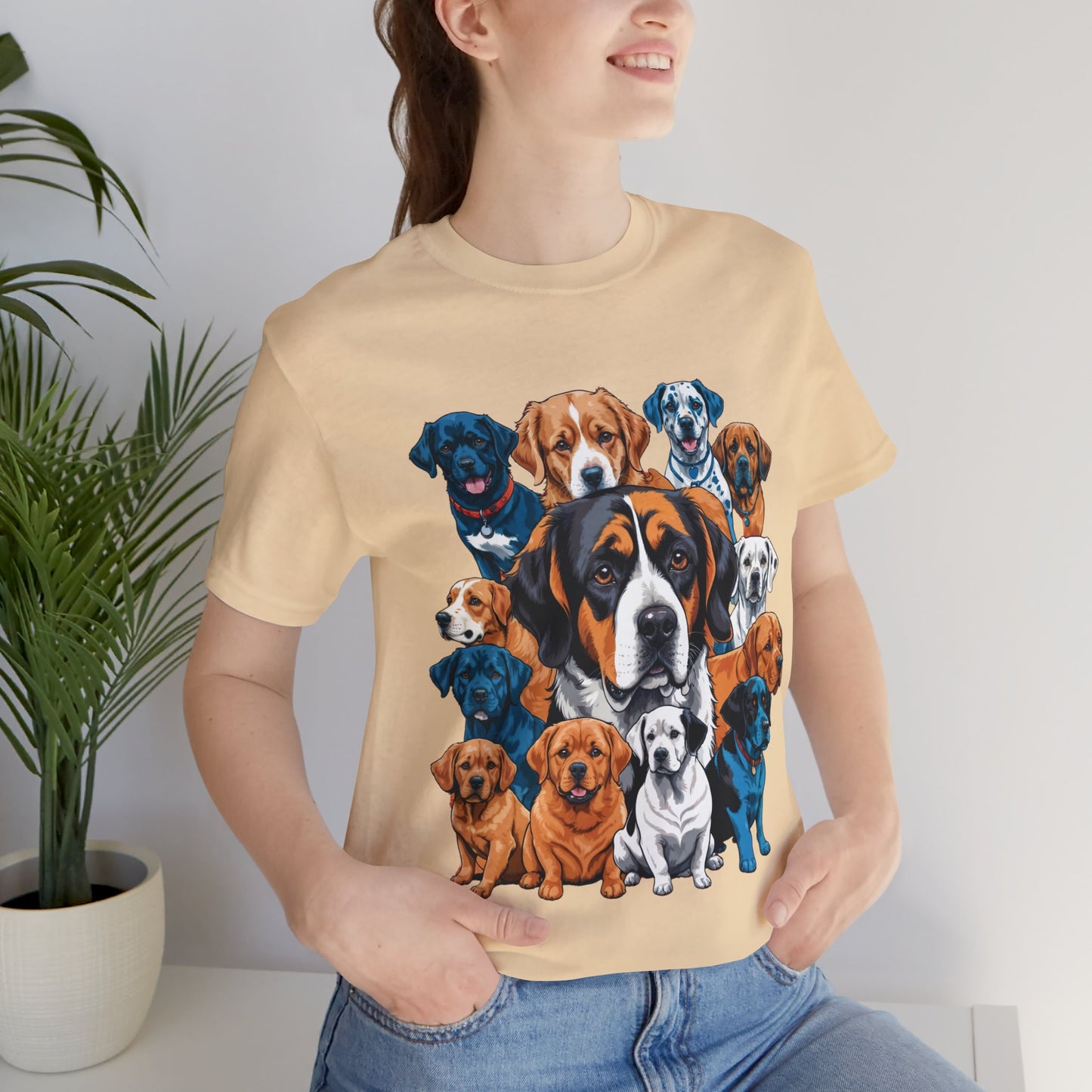 Dog Lovers - Unisex Jersey Short Sleeve Tee