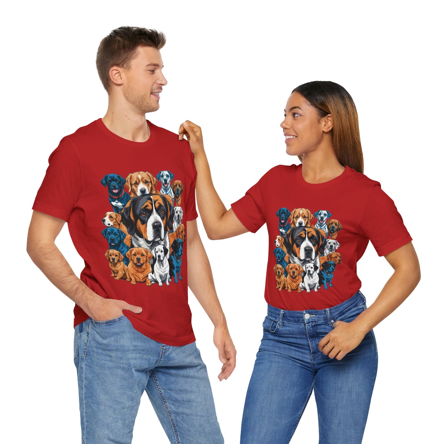 Dog Lovers - Unisex Jersey Short Sleeve Tee