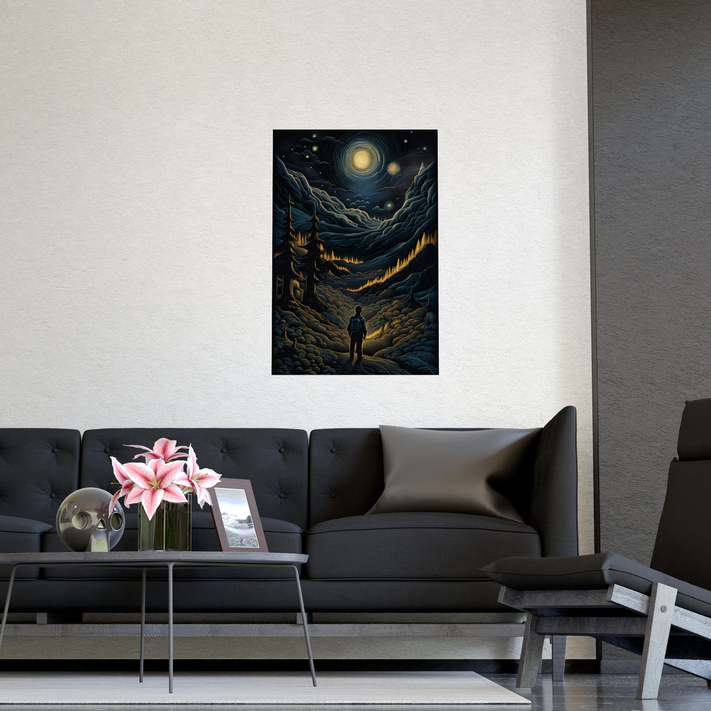 Mystic Moonlight - Vertical Matte Posters