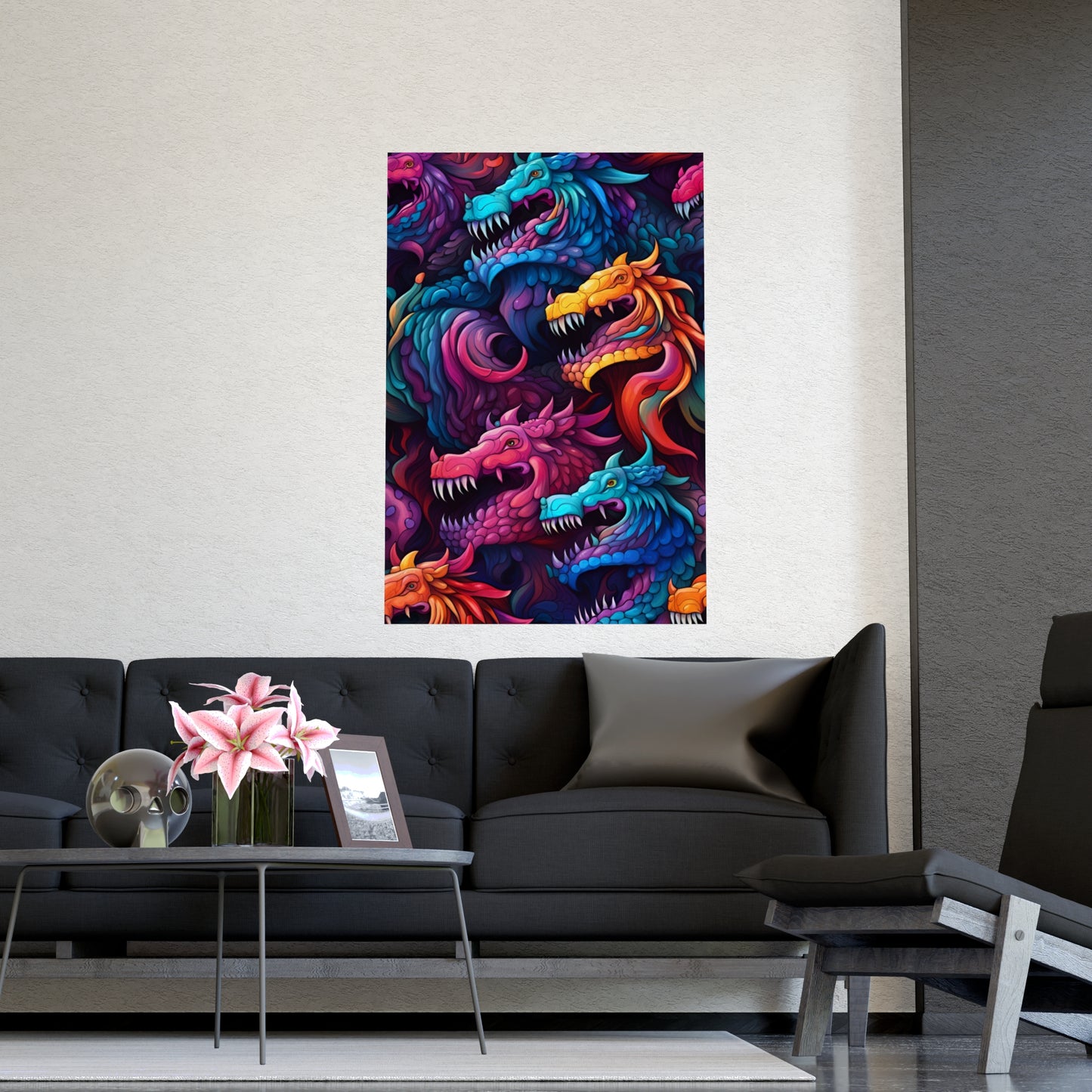 Dragon Symphony - Vertical Matte Posters