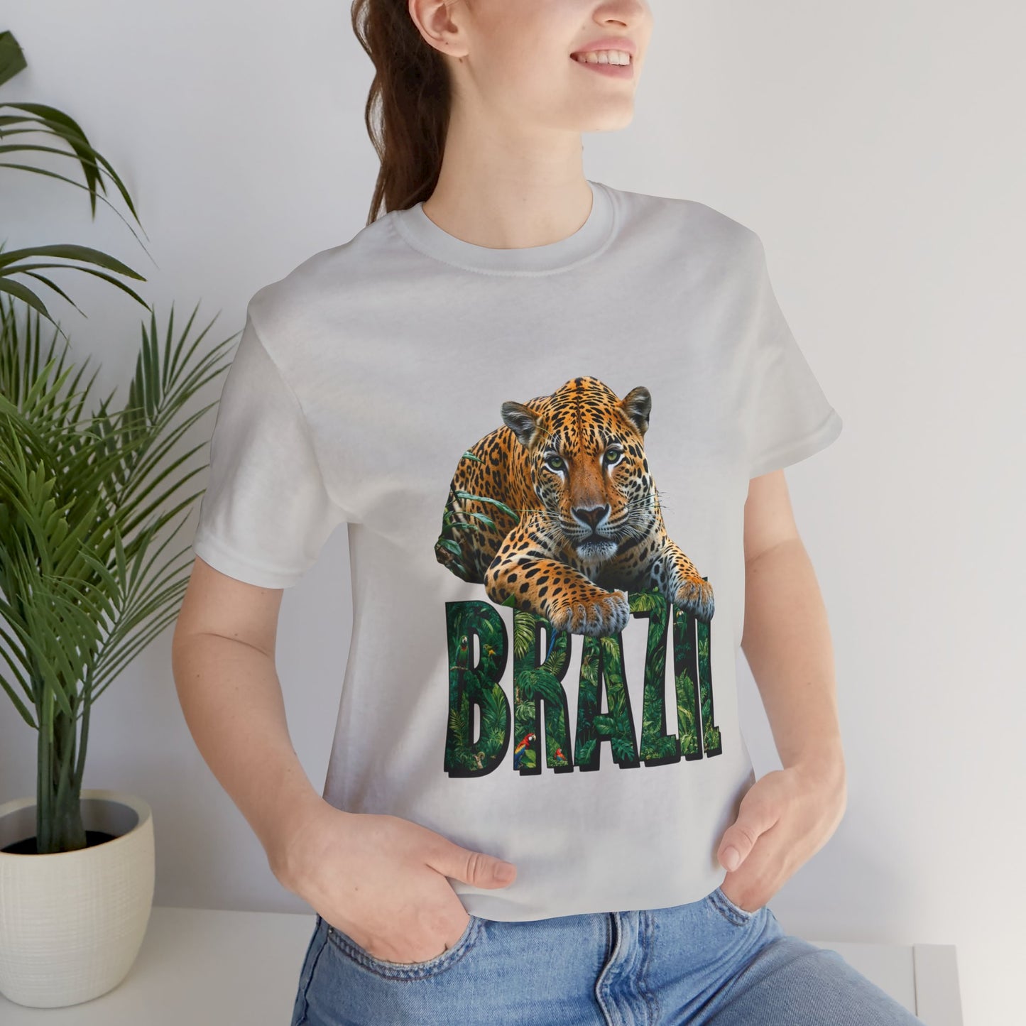 Brazil - Unisex Jersey Short Sleeve Tee