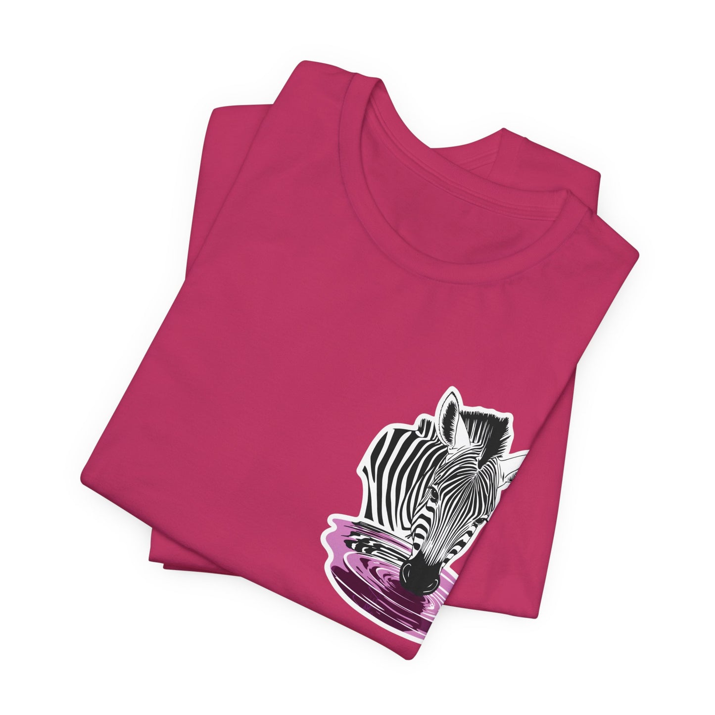 Zebra Safari - Unisex Jersey Short Sleeve Tee