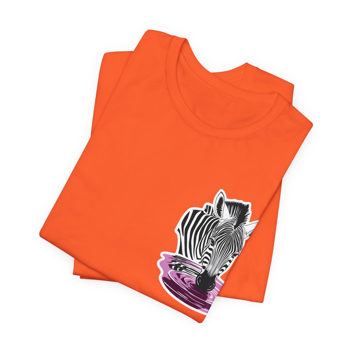 Zebra Safari - Unisex Jersey Short Sleeve Tee