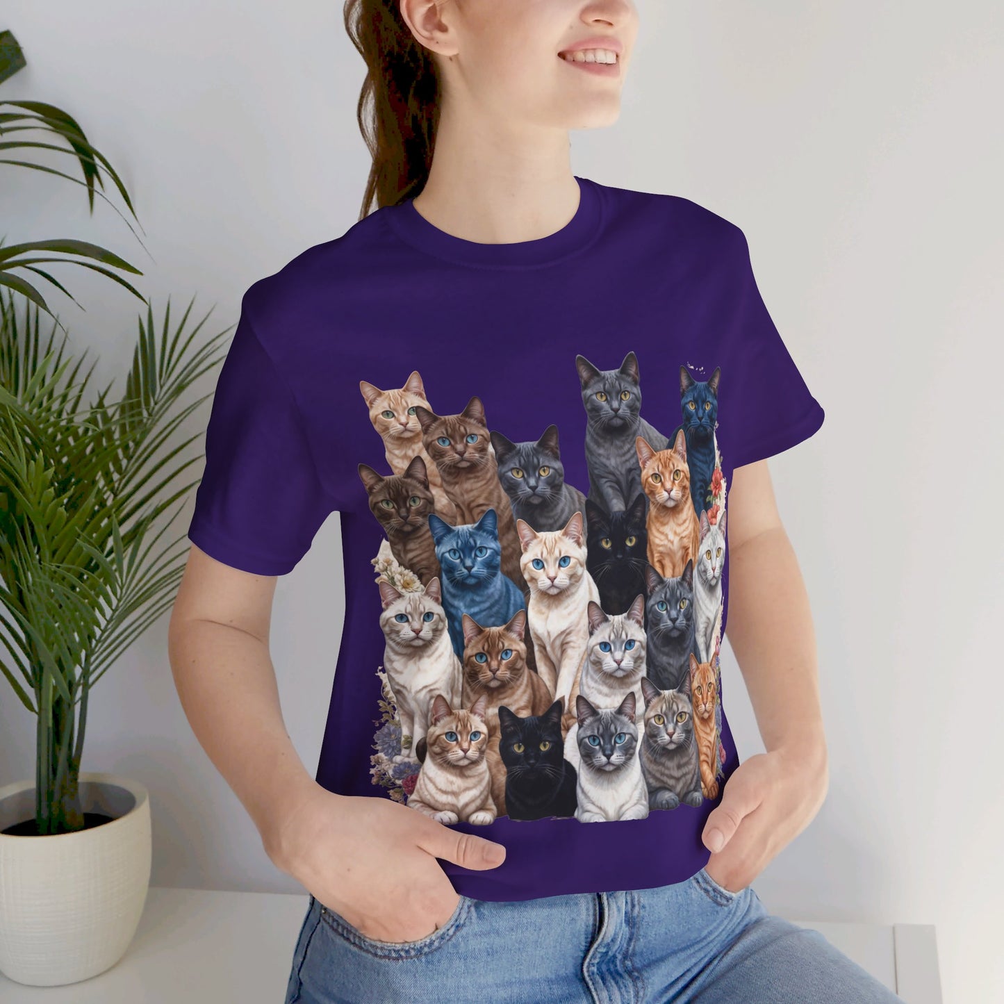 Whiskers - Unisex Jersey Short Sleeve Tee