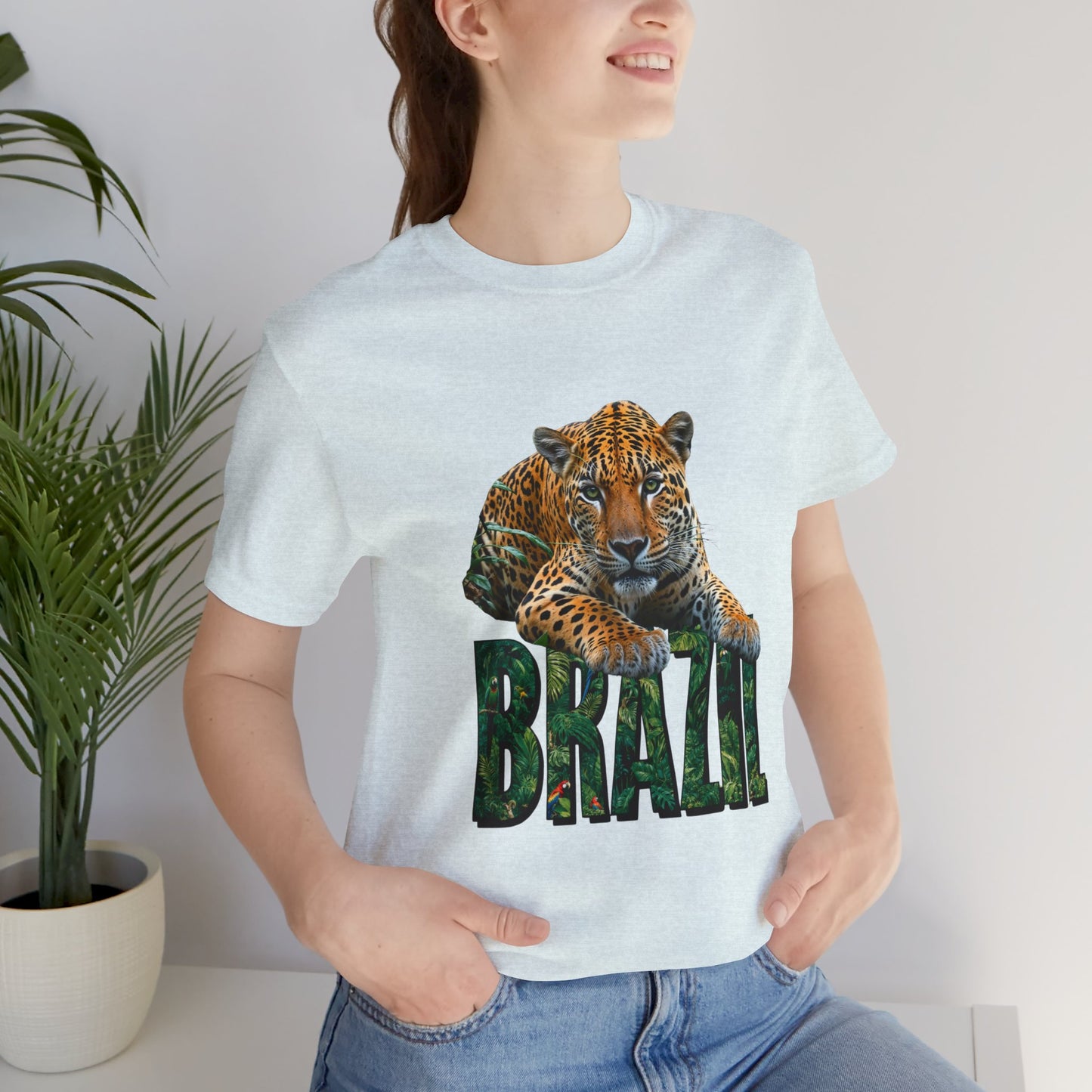 Brazil - Unisex Jersey Short Sleeve Tee