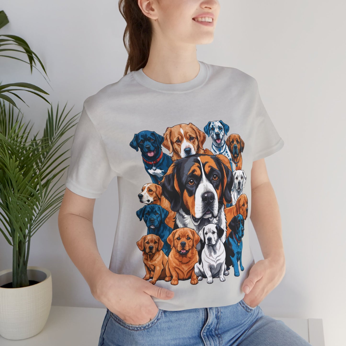 Dog Lovers - Unisex Jersey Short Sleeve Tee