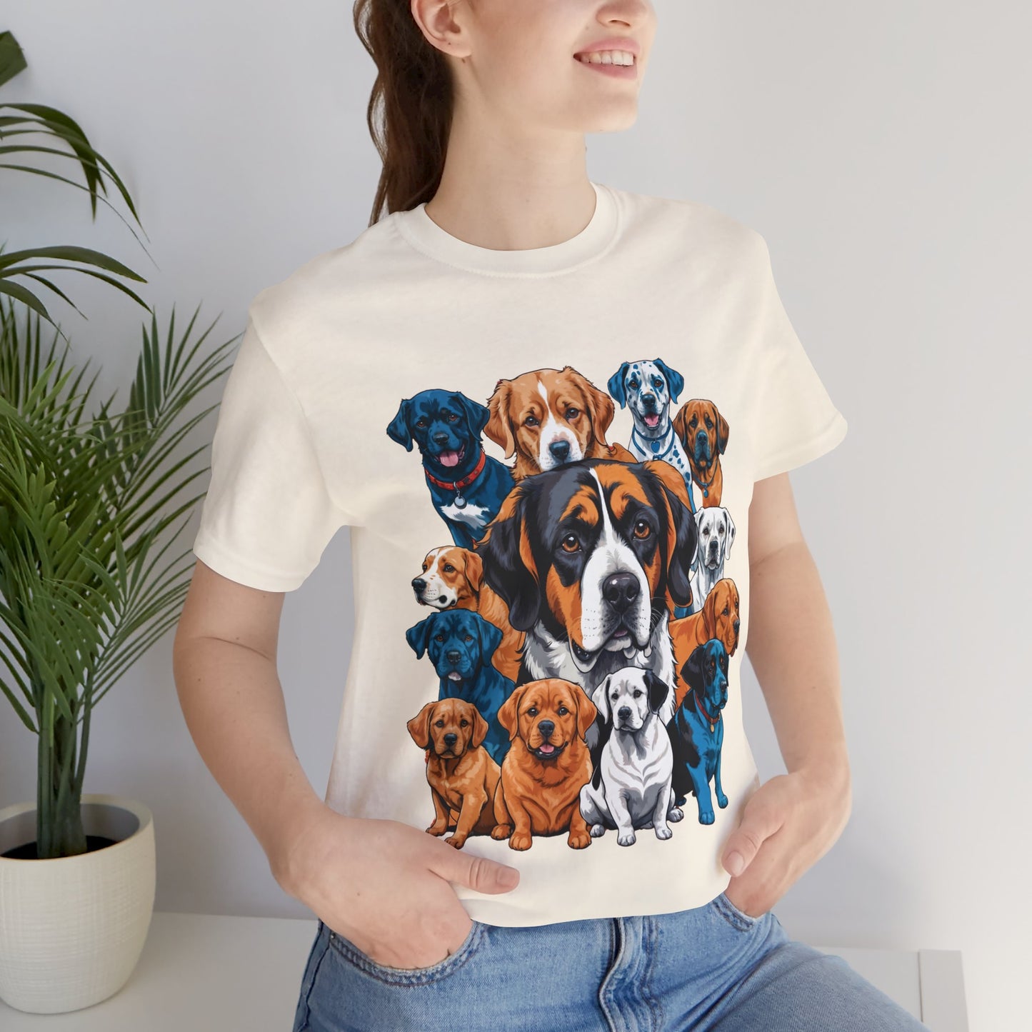 Dog Lovers - Unisex Jersey Short Sleeve Tee