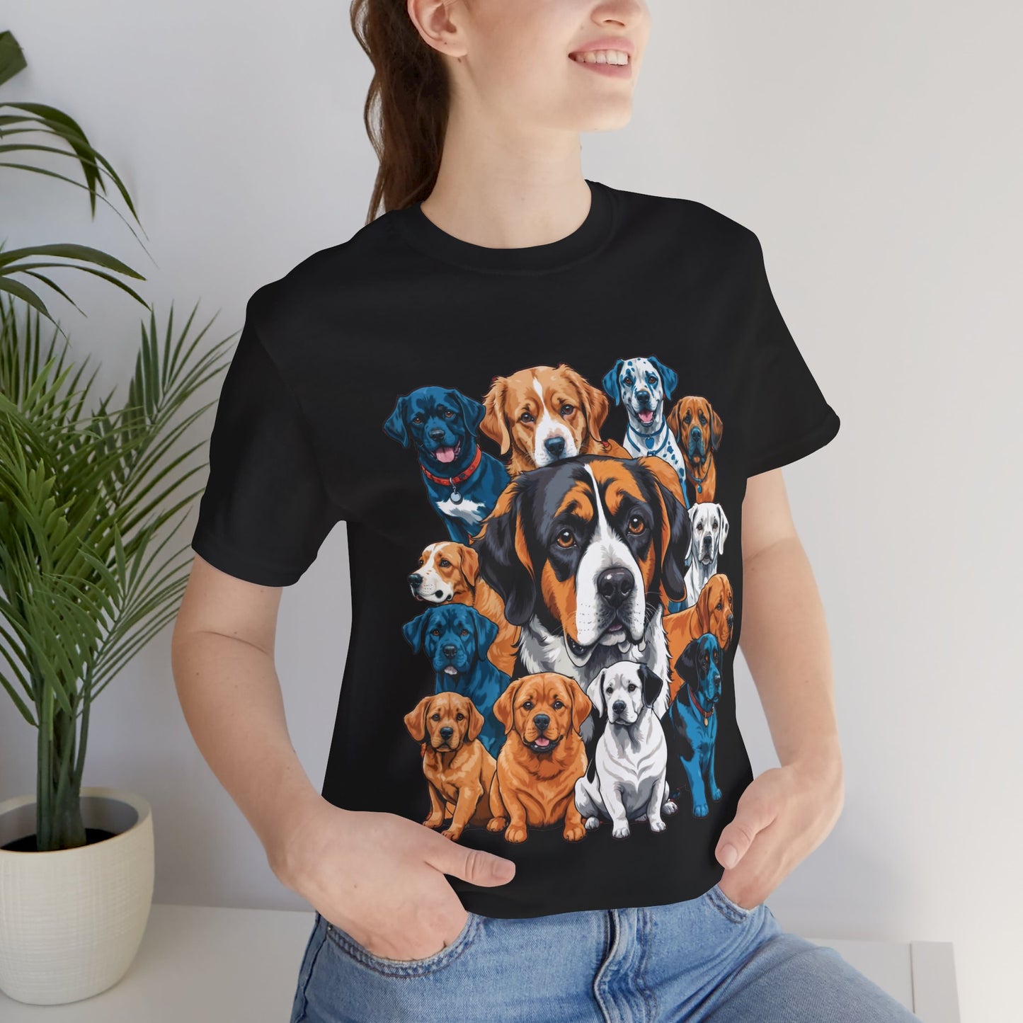 Dog Lovers - Unisex Jersey Short Sleeve Tee