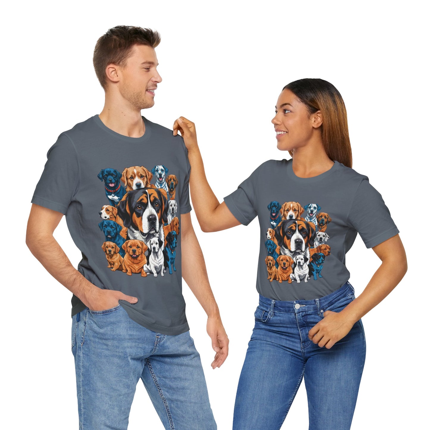 Dog Lovers - Unisex Jersey Short Sleeve Tee