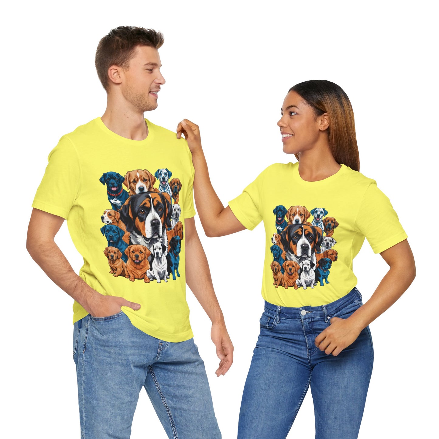 Dog Lovers - Unisex Jersey Short Sleeve Tee