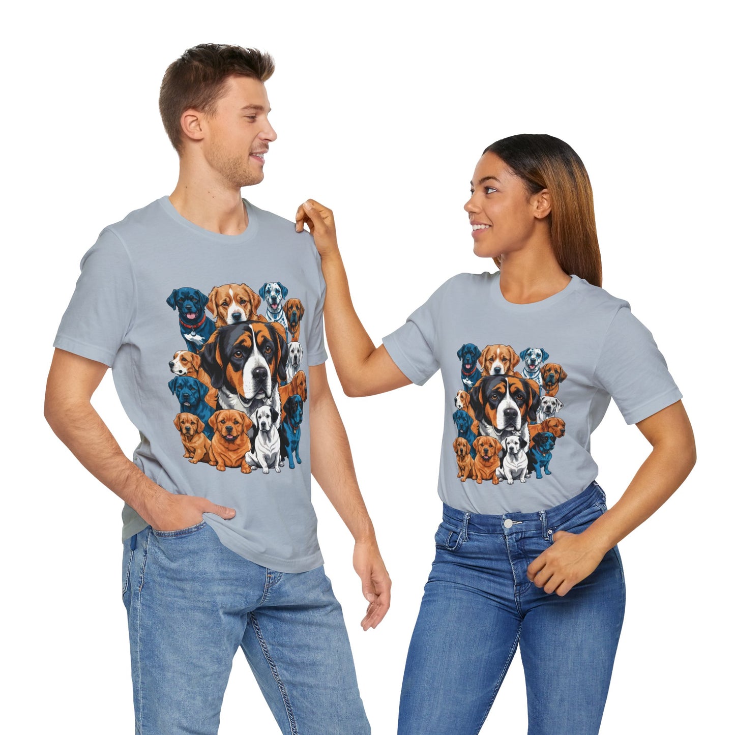 Dog Lovers - Unisex Jersey Short Sleeve Tee