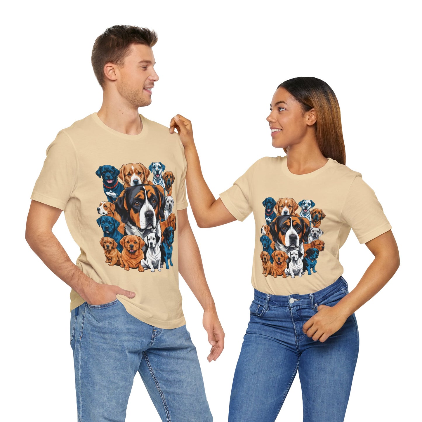 Dog Lovers - Unisex Jersey Short Sleeve Tee