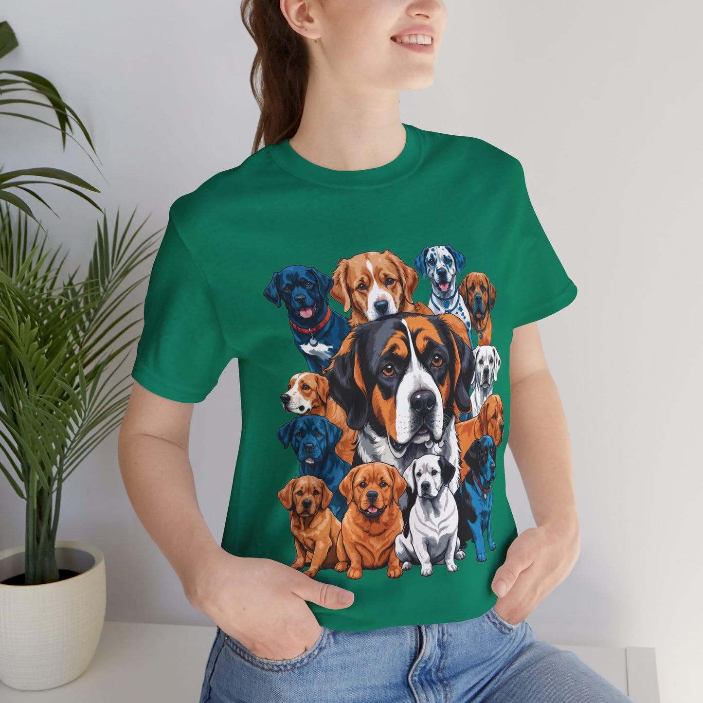 Dog Lovers - Unisex Jersey Short Sleeve Tee