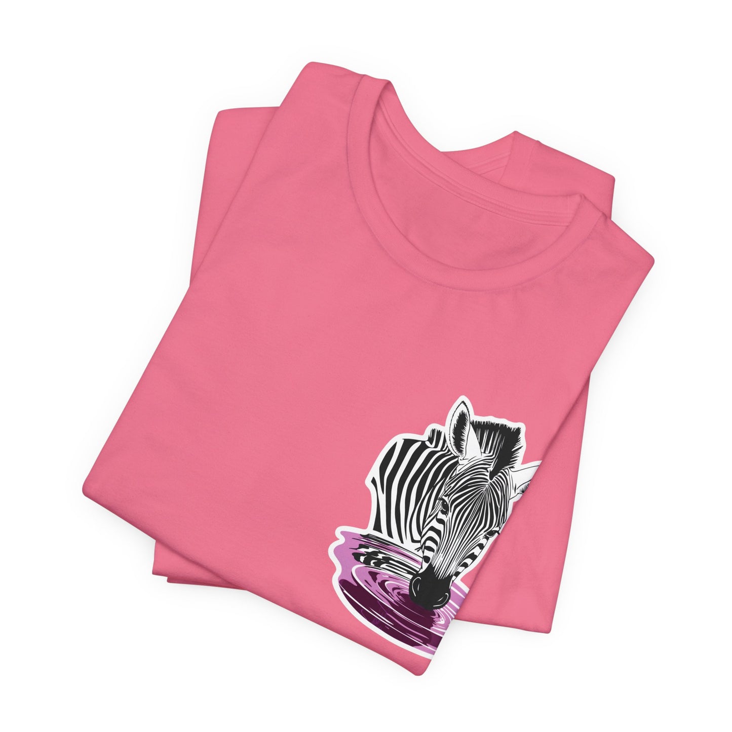 Zebra Safari - Unisex Jersey Short Sleeve Tee