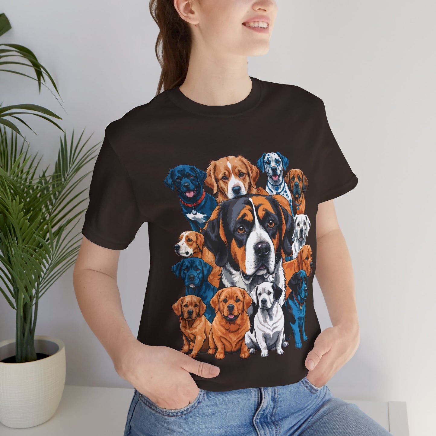 Dog Lovers - Unisex Jersey Short Sleeve Tee